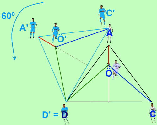 Giramos el triángulo sobre Di María